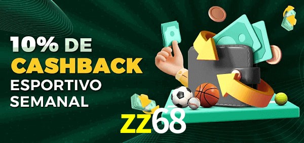 10% de bônus de cashback na zz68