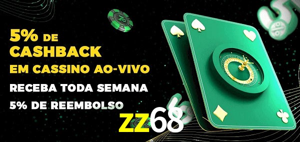 Promoções do cassino ao Vivo zz68